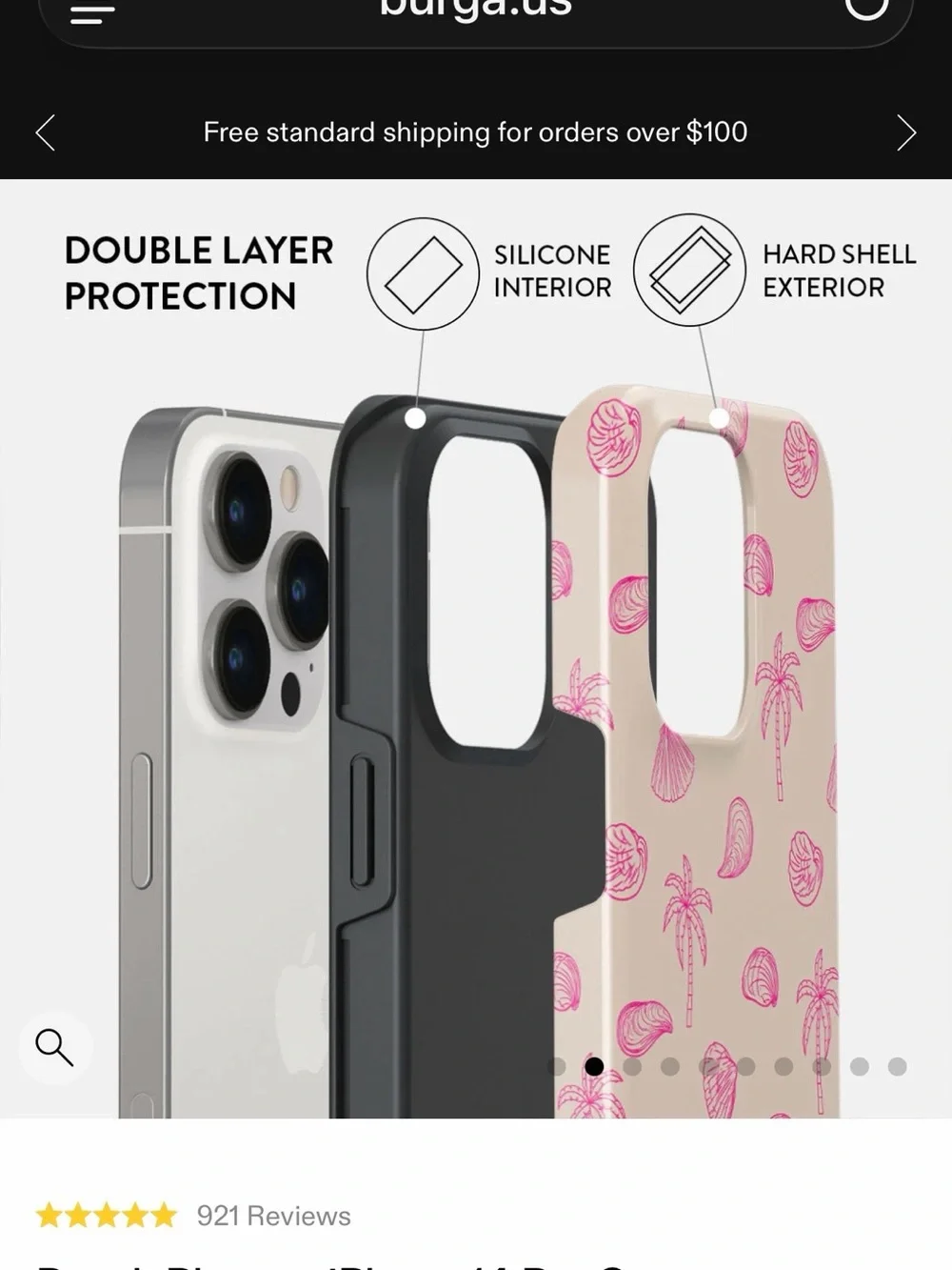 BURGA Beach Please iPhone Case - iPhone 14 Pro